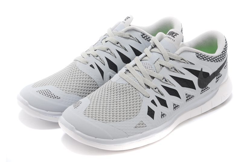nouvelle Nike Free 5.0 ainsi que les hommes de chaussures de course gris (2)